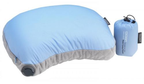 Cocoon ultralehký nafukovací polštář Hood Camp light blue