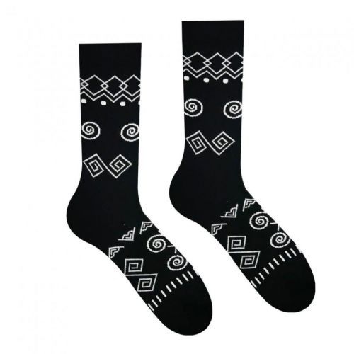 Ponožky Hesty Čičman - černé, 43-46