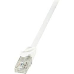 Síťový kabel RJ45 LogiLink CP2071U, CAT 6, U/UTP, 5.00 m, bílá