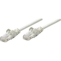 Síťový kabel RJ45 Intellinet 319812, CAT 5e, U/UTP, 5.00 m, šedá