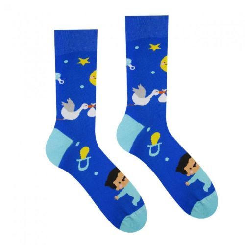 Ponožky Hesty Chlapeček - modré, 35-38