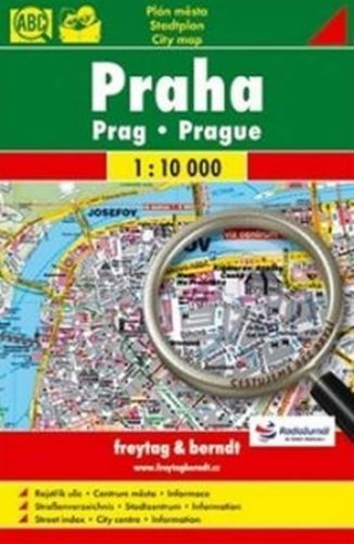 Praha 1:10T mapa FB (Cestujeme bez brýlí) - neuveden, Volné listy