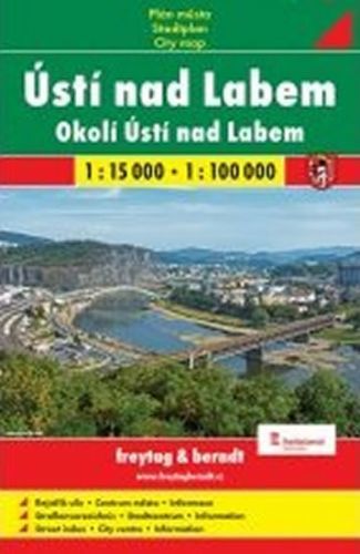 Ústí nad Labem-plán 1:15t.SHOCart - FB SHOCart