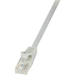 Síťový kabel RJ45 LogiLink CP2082U, CAT 6, U/UTP, 7.50 m, šedá