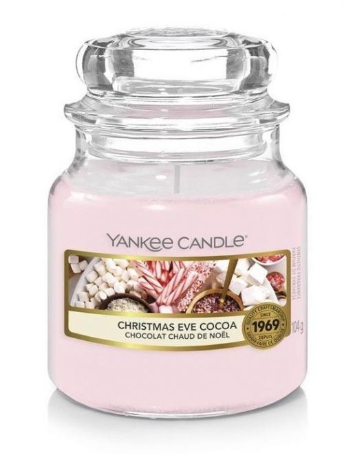 YANKEE CANDLE Christmas Eve Cocoa svíčka 104g
