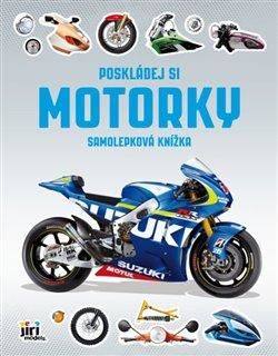 Poskládej si Motorky - Samolepková knížka, Sešitová