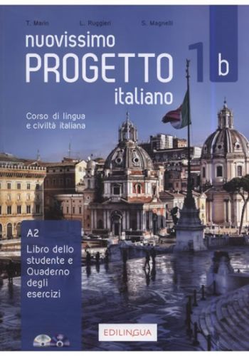 Nuovissimo Progetto italiano 1b Libro dello studente e Quaderno degli esercizi DVD video + - Marin Telis