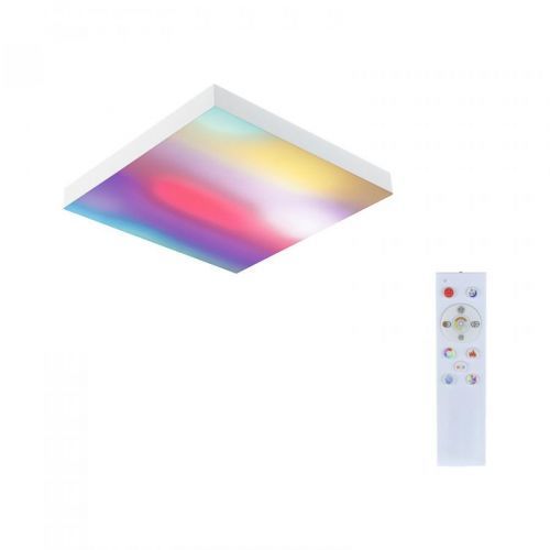 PAULMANN LED Panel Velora Rainbow dynamicRGBW hranaté 295x295mm 1420lm RGBW bílá 79904