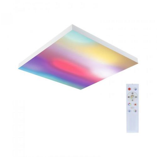 PAULMANN LED Panel Velora Rainbow dynamicRGBW hranaté 450x450mm 2110lm RGBW bílá 79905