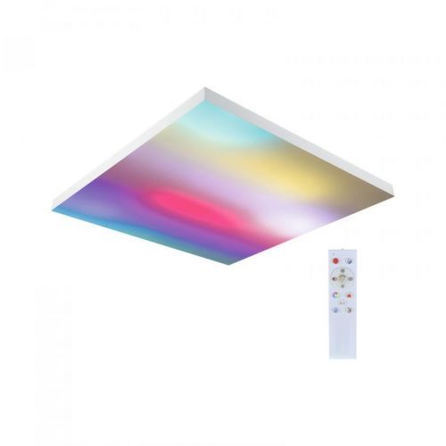 PAULMANN LED Panel Velora Rainbow dynamicRGBW hranaté 595x595mm 3520lm RGBW bílá 79906
