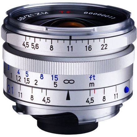 ZEISS Biogon T* 21 mm f/2,8 ZM stříbrný