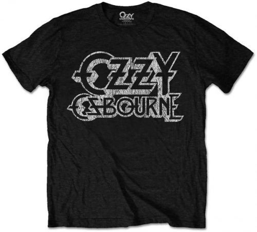 Ozzy Osbourne Vintage Logo Mens Blk T Shirt: S
