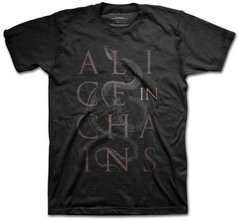 Alice in Chains Unisex Tee Snakes L