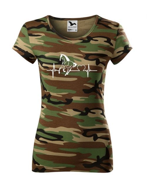 Dámské tričko - Tep a kůň