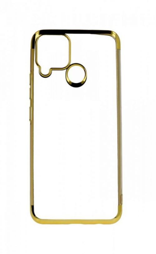 Kryt TopQ Frame Realme 7i silikon zlatý 62228