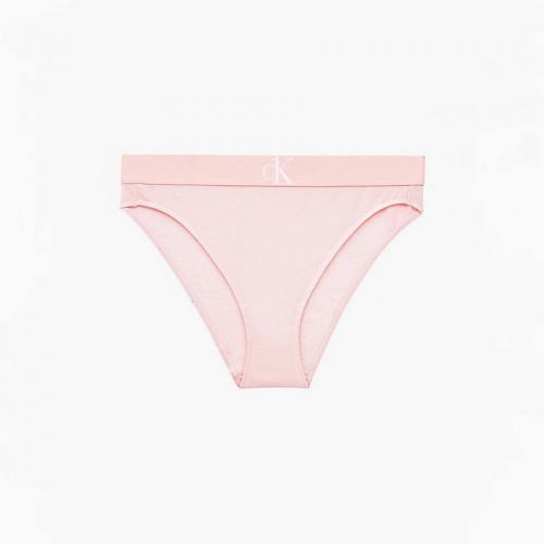 CALVIN KLEIN Růžové kalhotky Bikini One Plush Fashion – XS