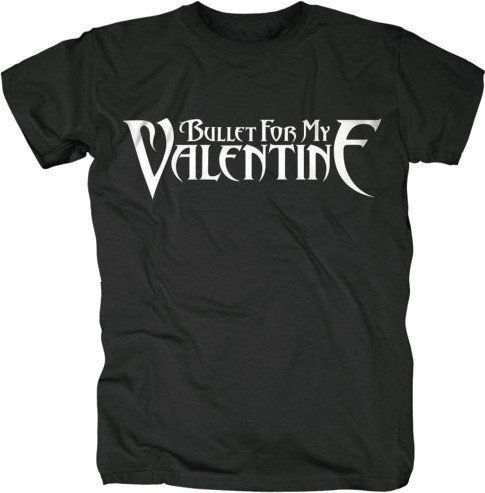 Bullet For My Valentine Logo Mens Black T Shirt: S