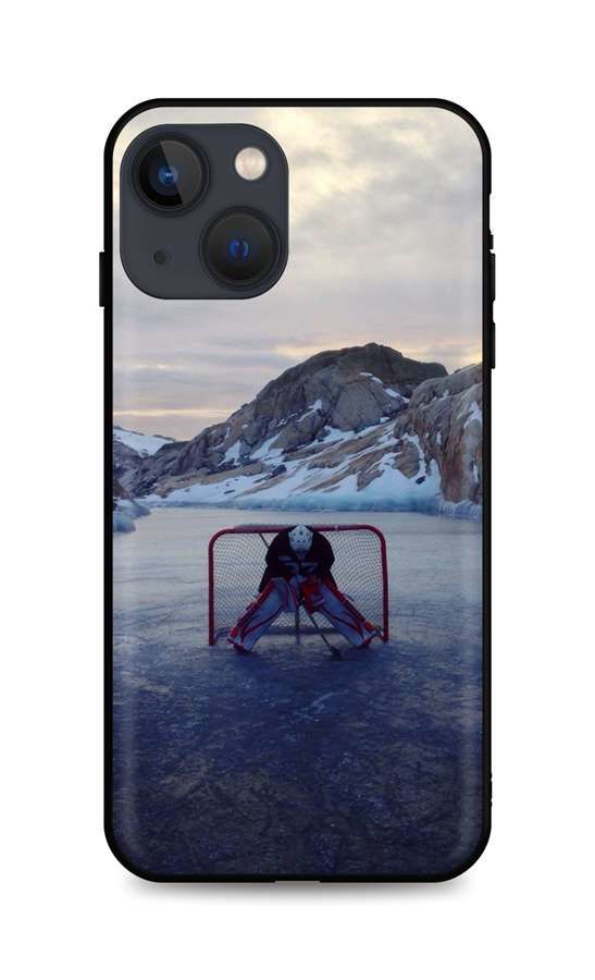 Kryt TopQ iPhone 13 silikon Hockey Goalie 64891