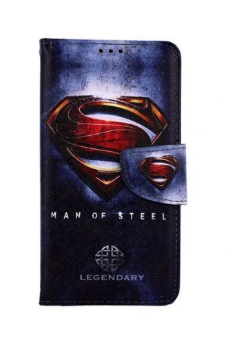 Pouzdro TopQ iPhone 11 knížkové Superman 2 49775