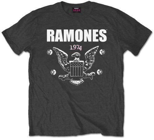 Ramones Unisex Tee 1974 Eagle S