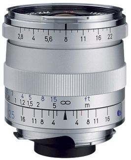 ZEISS Biogon T* 25 mm f/2,8 ZM stříbrný