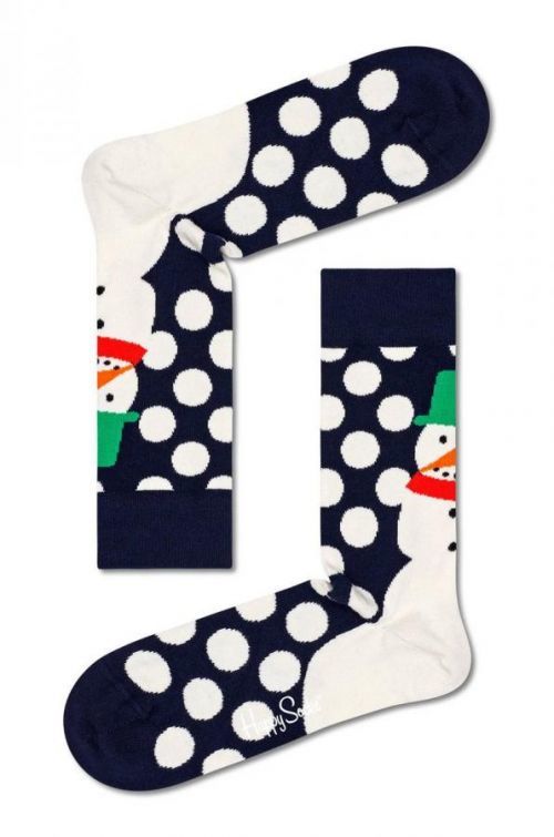 Happy Socks - Ponožky Jumbo Snowman