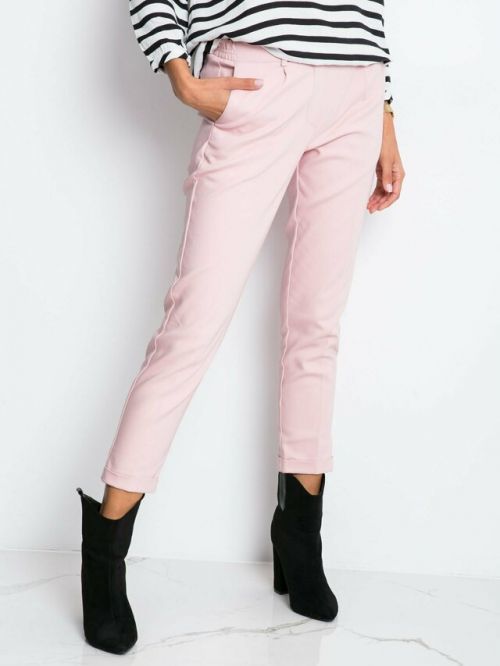 Dámské kalhoty SP-1005 - RUE PARIS - M-38 - růžová