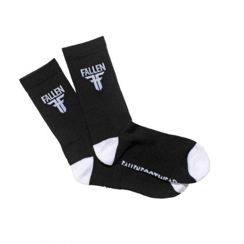 ponožky FALLEN - Insignia Sock Black-White (BLACK-WHITE) velikost: OS