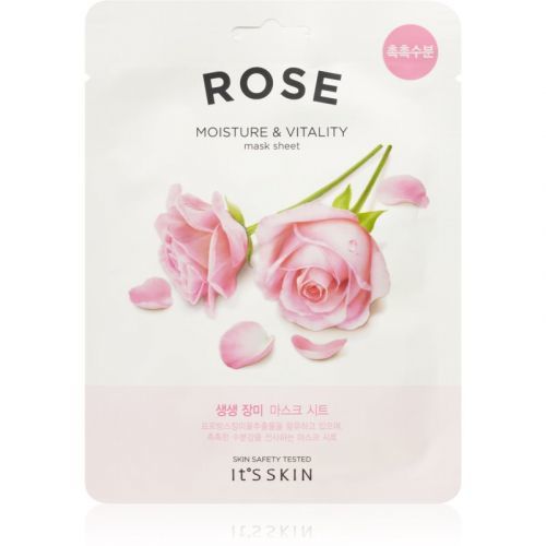 It's Skin The Fresh Mask Rose plátýnková maska s hydratačním a revitalizačním účinkem 20 g