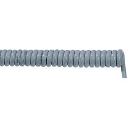 Spirálový kabel 73220359 UNITRONIC® SPIRAL LiF2Y11Y 5 x 0.25 mm², 500 mm / 2000 mm, šedá