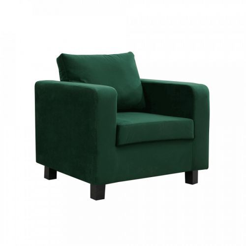 Tempo Kondela Křeslo LUANA - smaragdová látka Itaka