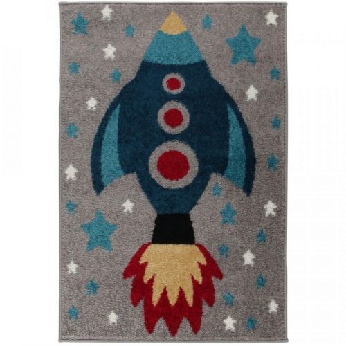 Flair Rugs koberce Kusový koberec Play Days Rocket Multi - 80x120 cm Vícebarevná