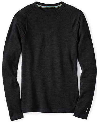 Smartwool M MERINO 250 BASELAYER CREW BOXED charcoal heather Velikost: M