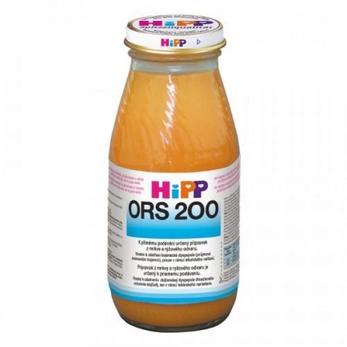 HIPP ORS 200 mrkvovo-rýžový odvar při průjmu 200ml