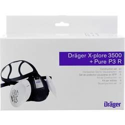 Ochranná maska poloobličejová, sada Dräger X-plore® 3500 R56960, P3 R