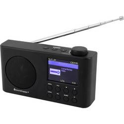 Internetové stolní rádio soundmaster IR6500SW, Bluetooth, DAB+, internetové rádio, FM, USB, Wi-Fi, černá