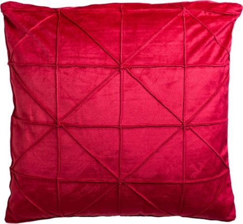 Červený dekorativní polštář JAHU collections Amy, 45 x 45 cm