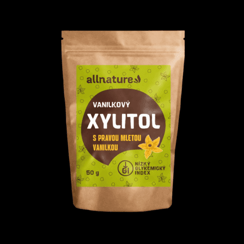 Allnature Xylitol s mletou vanilkou 50g