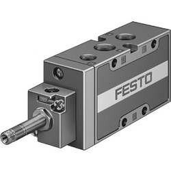 Magnetický ventil FESTO 15901, G 1/4 Jmenovitá vzdálenost 7 mm Materiál pouzdra litý hliník Těsnicí materiál NBR, PUR