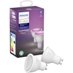 LED žárovka (sada 2 ks) Philips Lighting Hue White and Color Ambiance, GU10, N/A