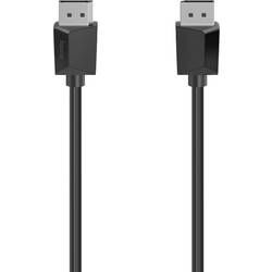 DisplayPort kabel Hama [1x zástrčka DisplayPort - 1x zástrčka DisplayPort] černá 1.50 m