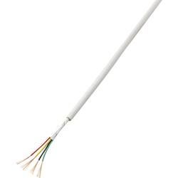 Alarmový kabel LiYY TRU COMPONENTS 1564537, 8 x 0.22 mm², bílá, 50 m