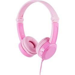 Dětské náhlavní sada On Ear Stereo onanoff Travel BP-TRAVEL-PINK, růžová