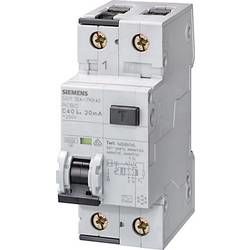 Proudový chránič/elektrický jistič Siemens 5SU1354-6KK16, 2pólový, 16 A, 0.03 A, 230 V