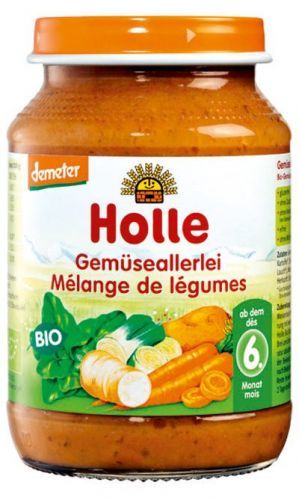 Holle bio dětská přesnídávka Zeleninová směs