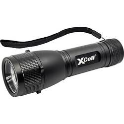 LED kapesní svítilna XCell 146362 146362, 500 lm, 179 g, na baterii, černá