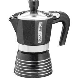 Kávovar na espresso a cappuccino Infinity Rock, černá/stříbrná