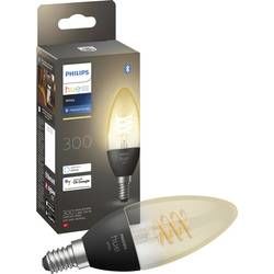 LED žárovka Philips Lighting Hue Hue White E14 Kerze Einzelpack Filament 300lm, E14, 4.5 W, N/A