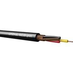 Kabel UL-LifYDY Kabeltronik 390800800, PVC, 4,1 mm, 150 V, stíněný, černá, 1 m