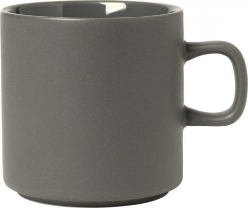 Šedý hrnek na čaj Blomus Pilar, 250 ml